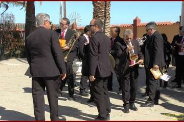 Tara procesiona a La Candelaria por sus calles (Foto TF)